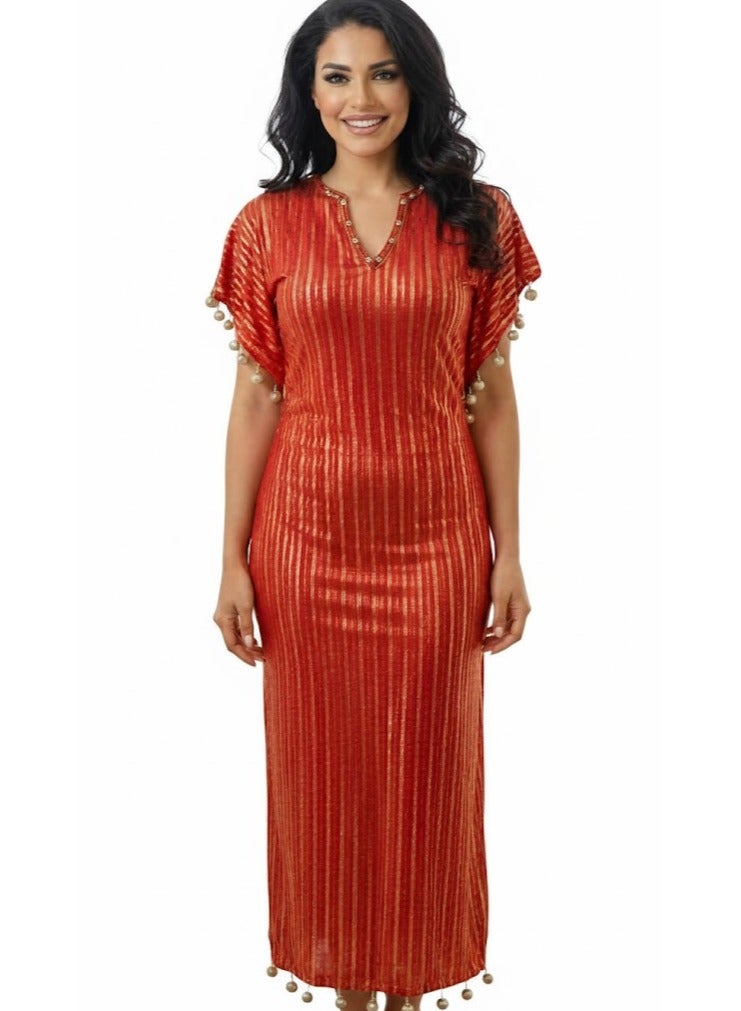 عباية مصرية مرنة للرقص الشرقي جلابية عباية شرقية - Image 3